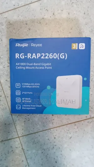 Rg-Rap2260(G) Ax1800 Dual-Band Gigabit Ceiling Mount Access Point.
