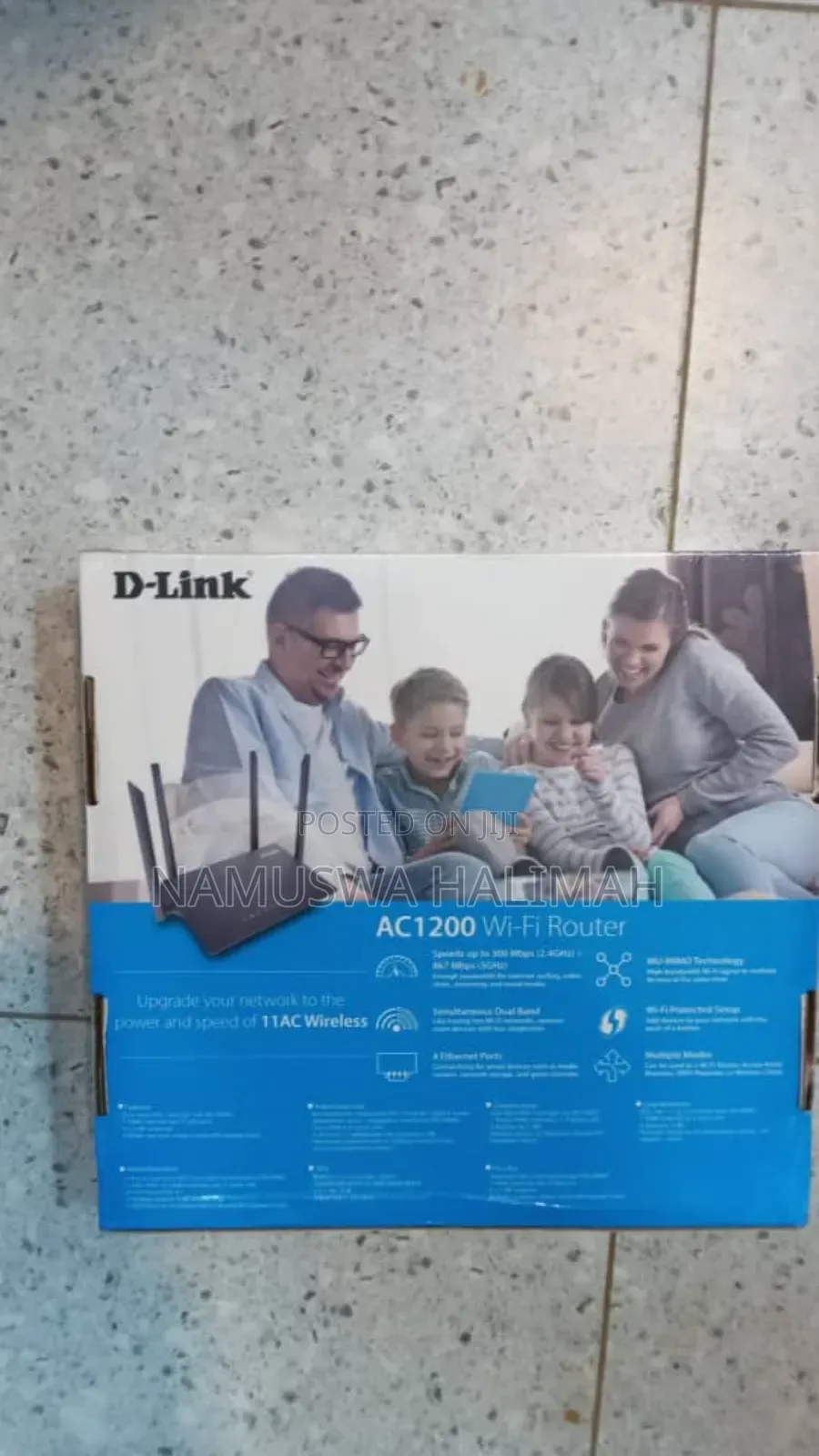 D-Link Dir-822 Ac1200 Wi-Fi Router.