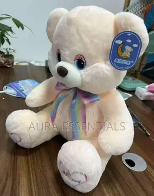 Soft Huggable Fabric Medium Sized Teddy Bear