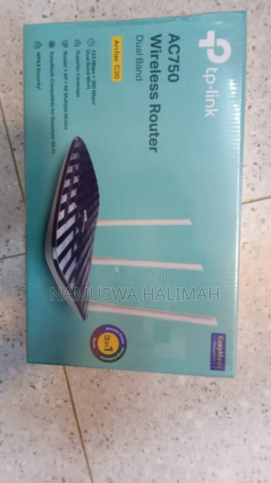 Tp-Link Archer C20 Ac750 Wireless Dual Band Router