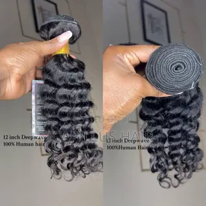 12 Inch Deep Wave ( Human Hair)