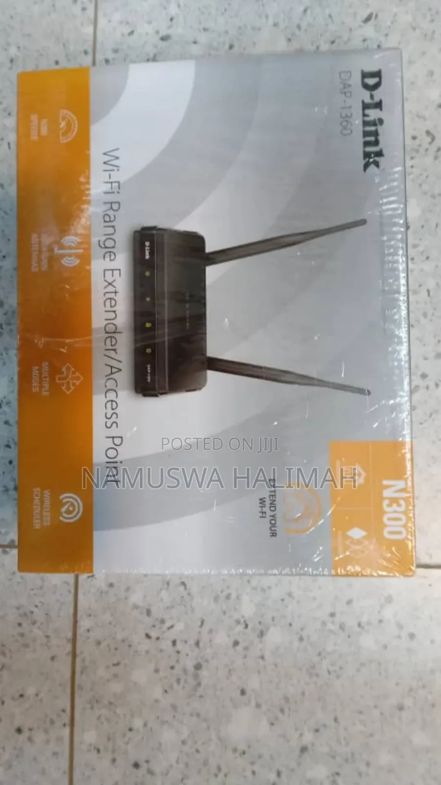 D-Link Dap-1360 Wireless N300 Wi-Fi Range Extender/Access Point.