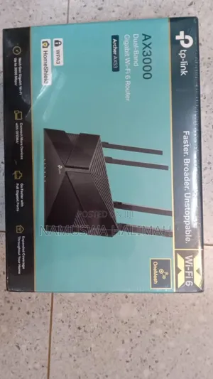 Tp-Link Archer Ax3000 Dual-Band Gigabit Wi-Fi 6 Router