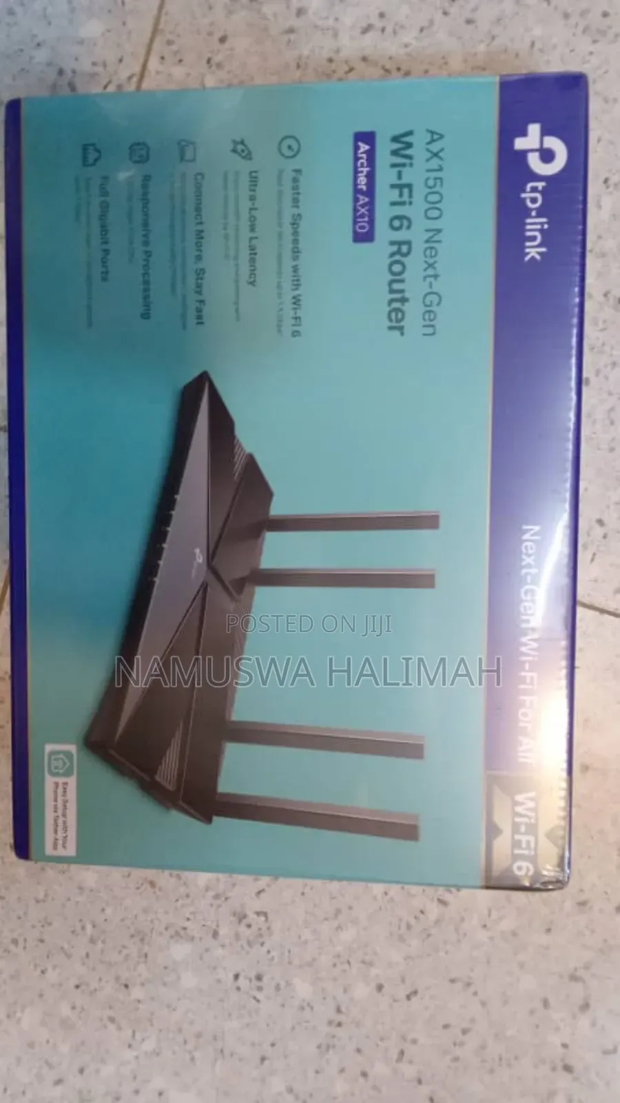 Tp-Link Archer Ax10 Wifi 6 Wi-Fi Router.