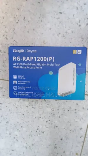 Rg-Rap1200(P)Ac1300 Dual-Band Gigabitmulti-Task Wall-Plate Accesspoint