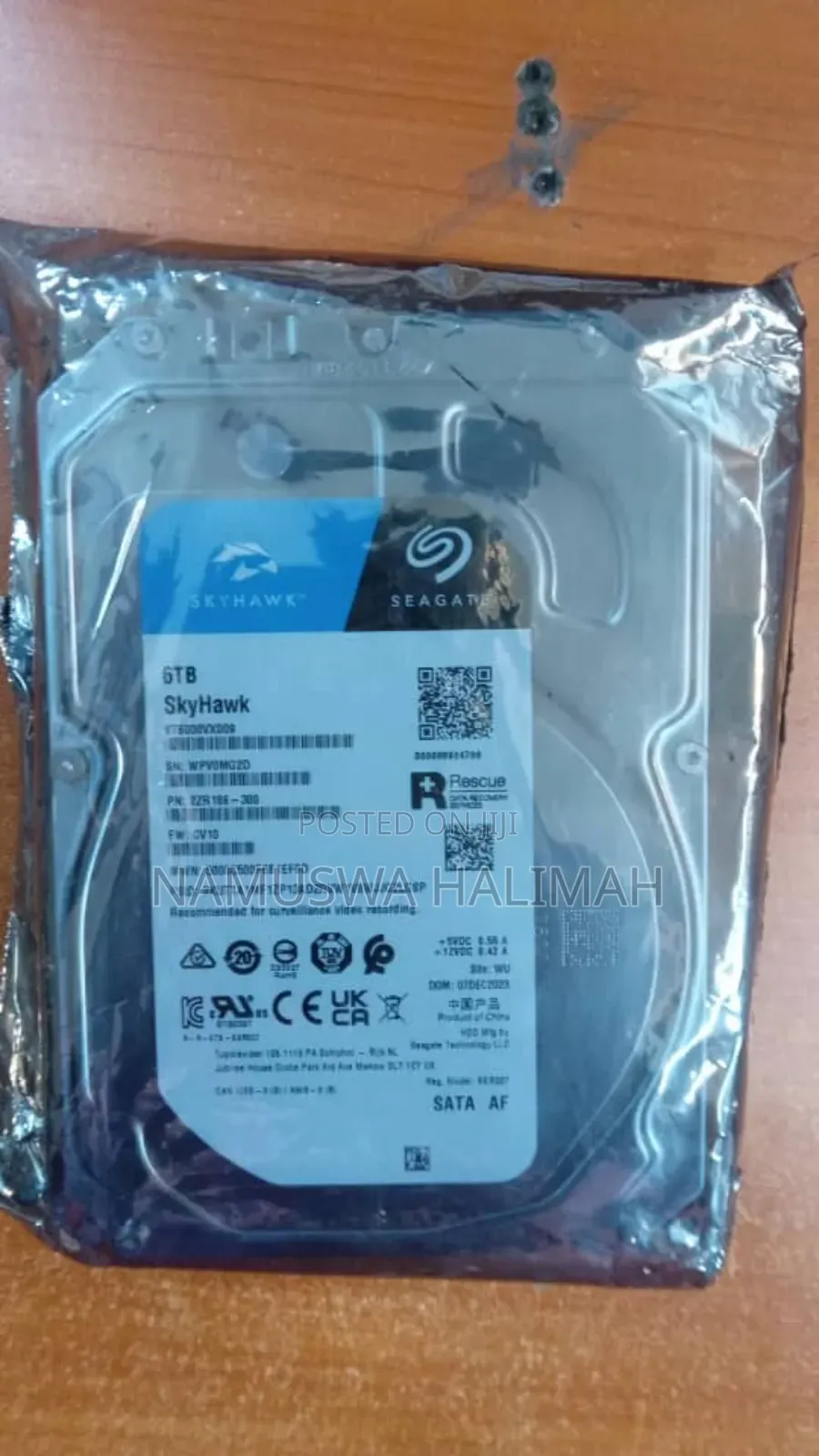 Seagate Skyhawk 6tb CCTV Hard Drive