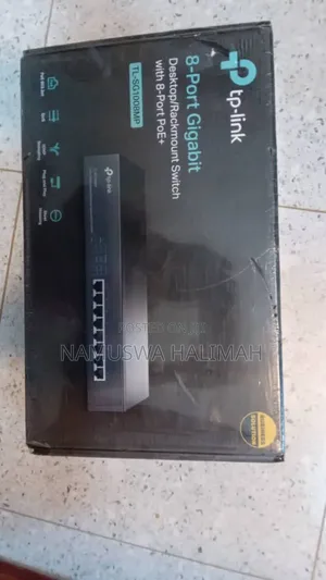 Tp-Link Tl-Sg1008mp 8-Port Gigabit Desktop Switch With 8-Port Poe+