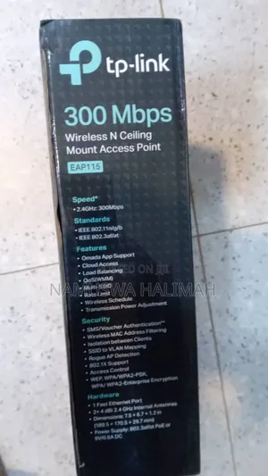 Tp-Link Omada Eap115 300mbps Wireless N Ceiling Mount Access Point.
