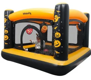 Halloween-Themed Inflatable Bounce House