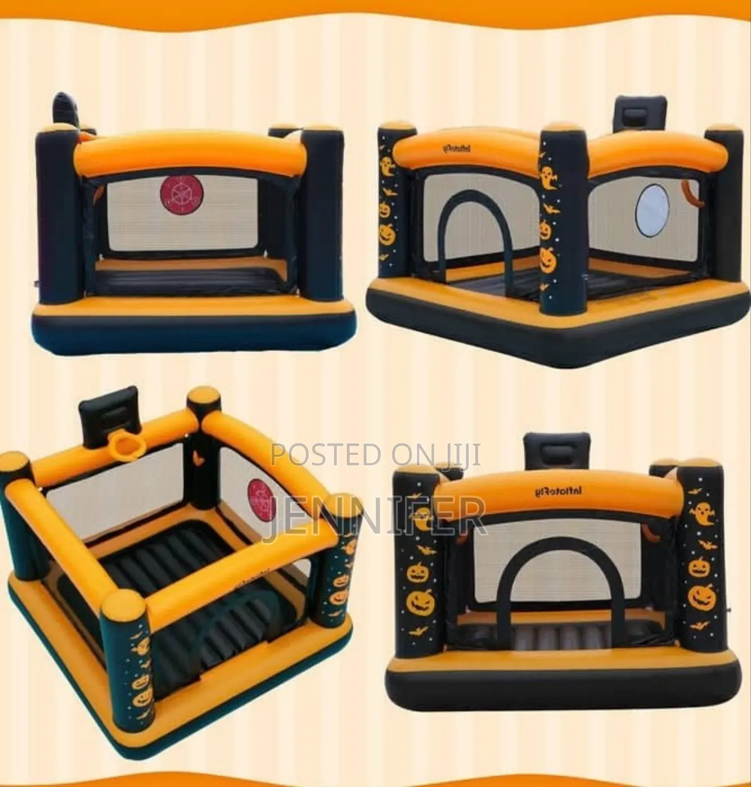 Halloween-Themed Inflatable Bounce House