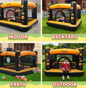 Halloween-Themed Inflatable Bounce House