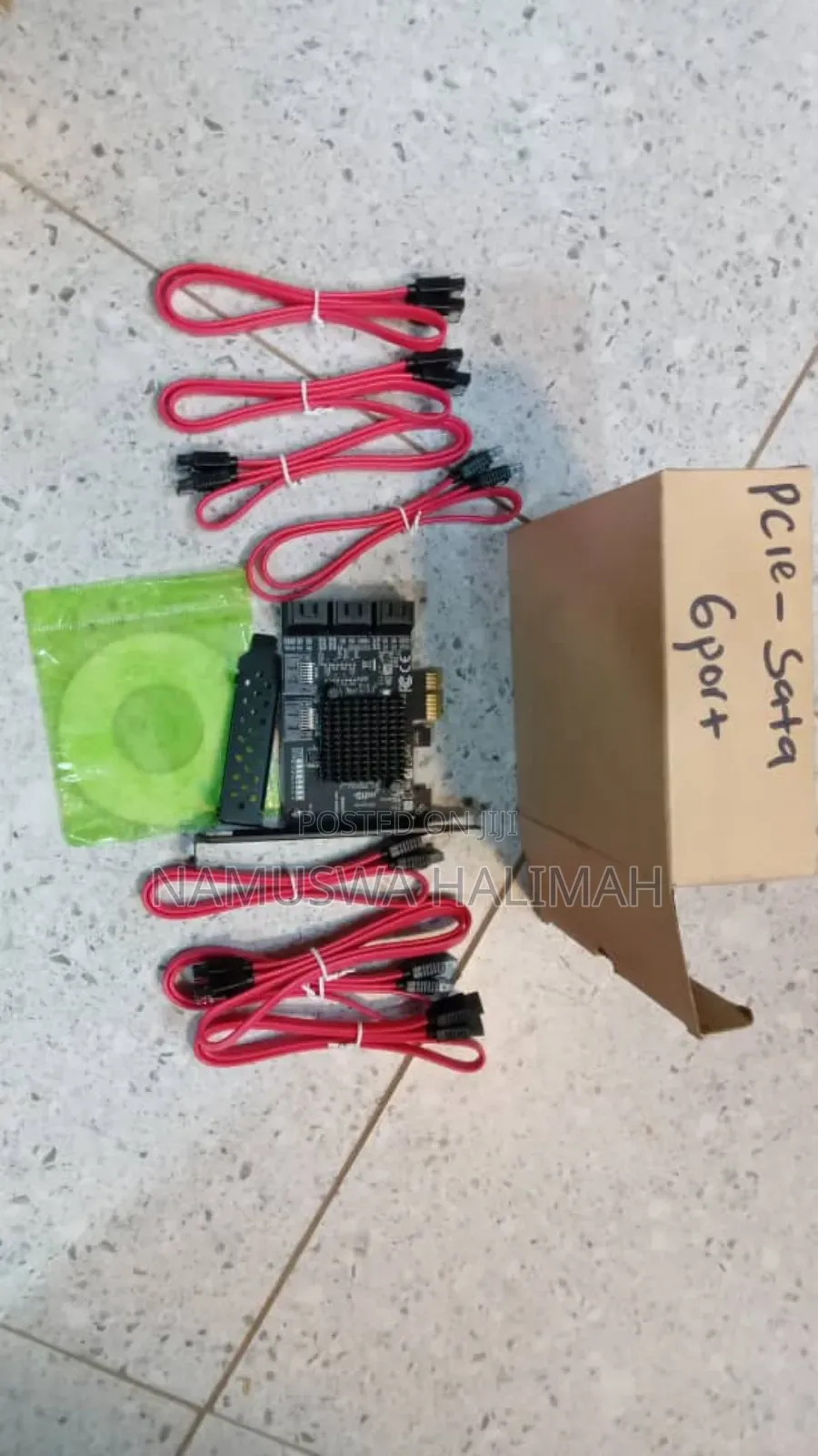Pcie to Sata 6-Port Expansion Card