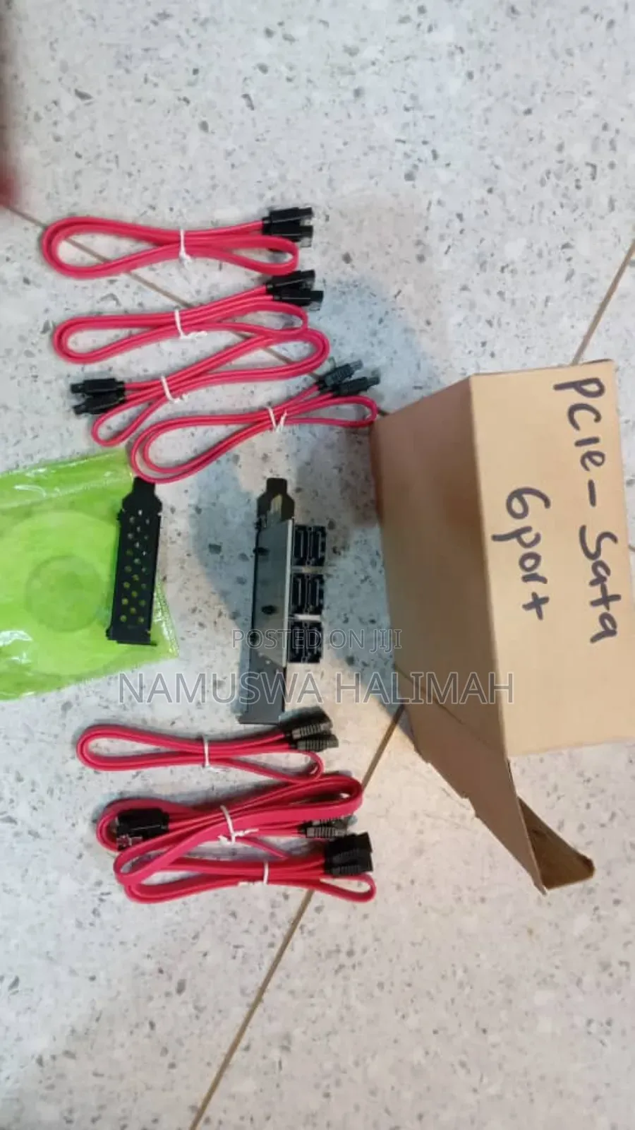 Pcie to Sata 6-Port Expansion Card