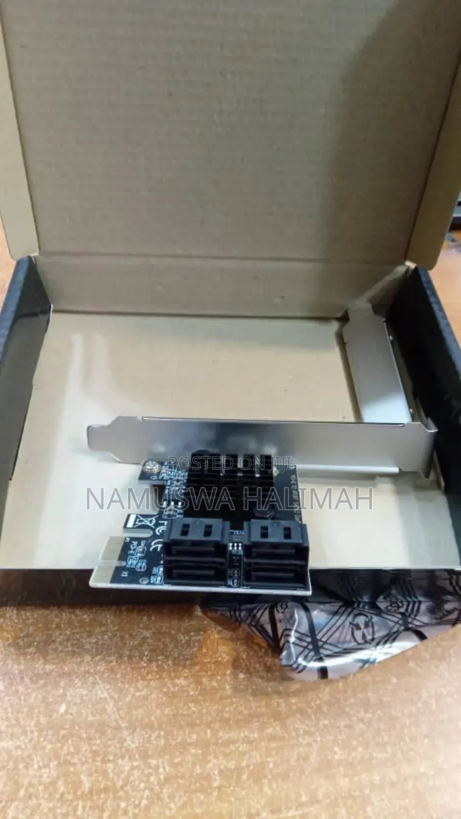 Pcie to Sata 4-Port Expansion Card.