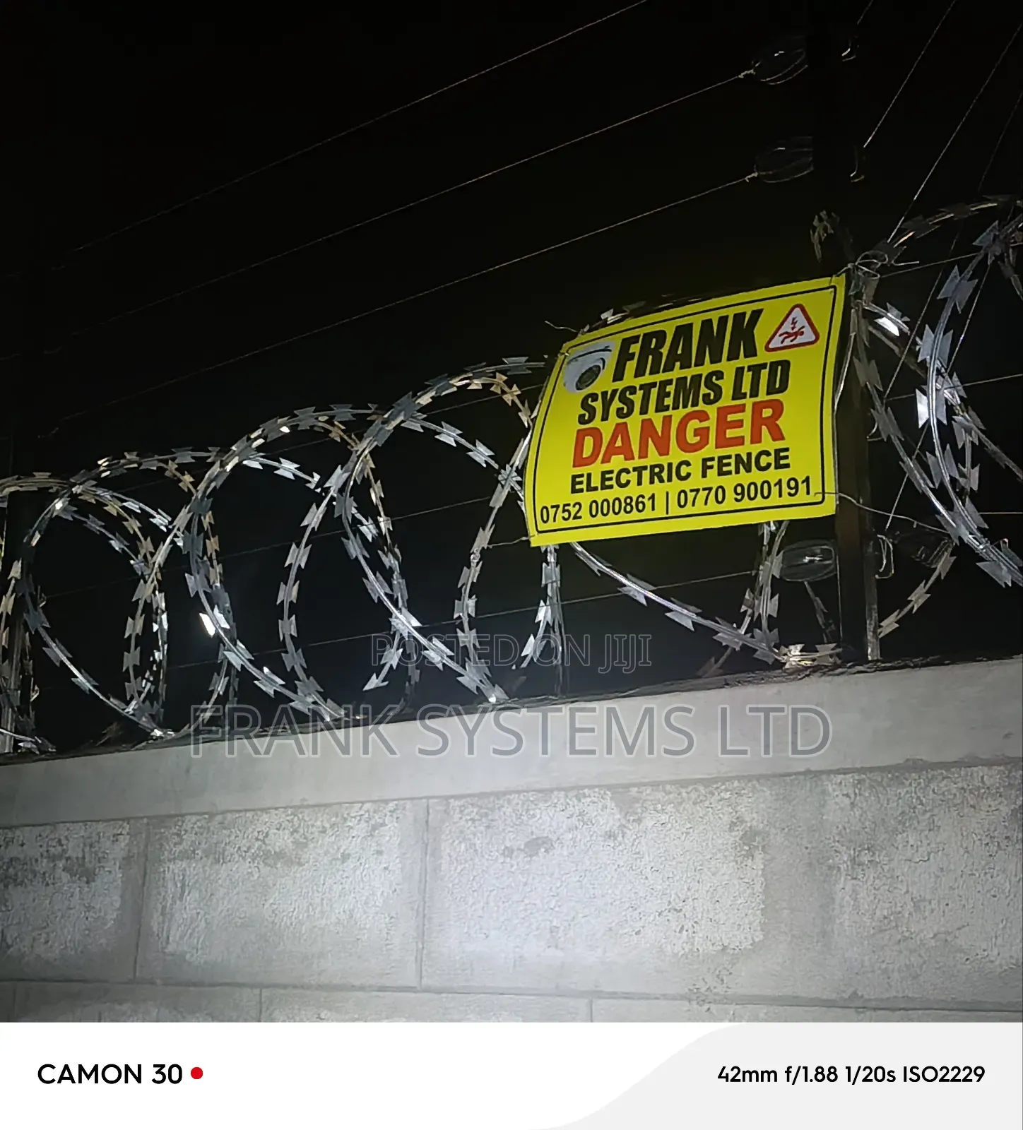 Electrical Fence Services Offered