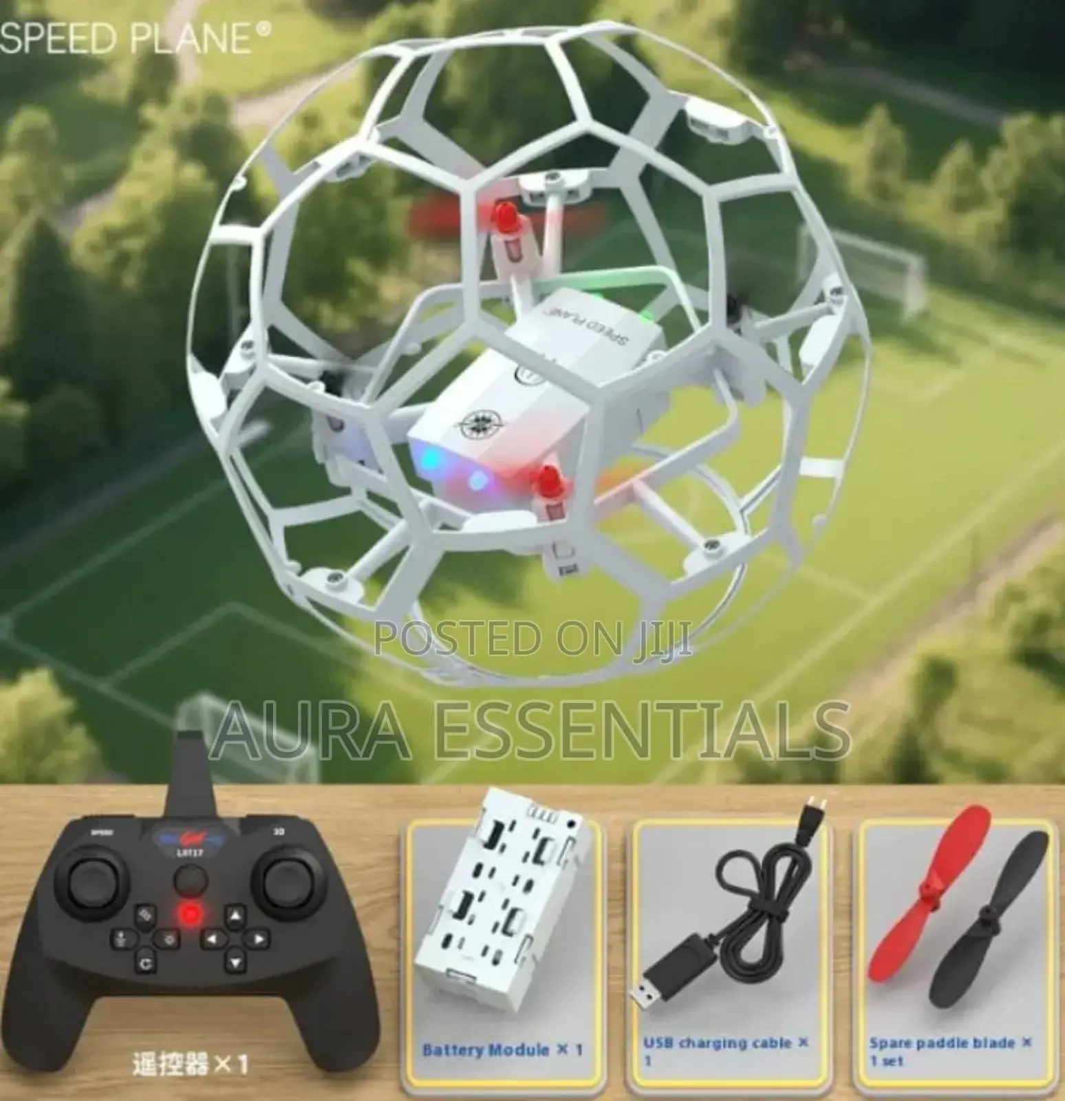 Intelligent Kids Aerial Drone With Roll Cage