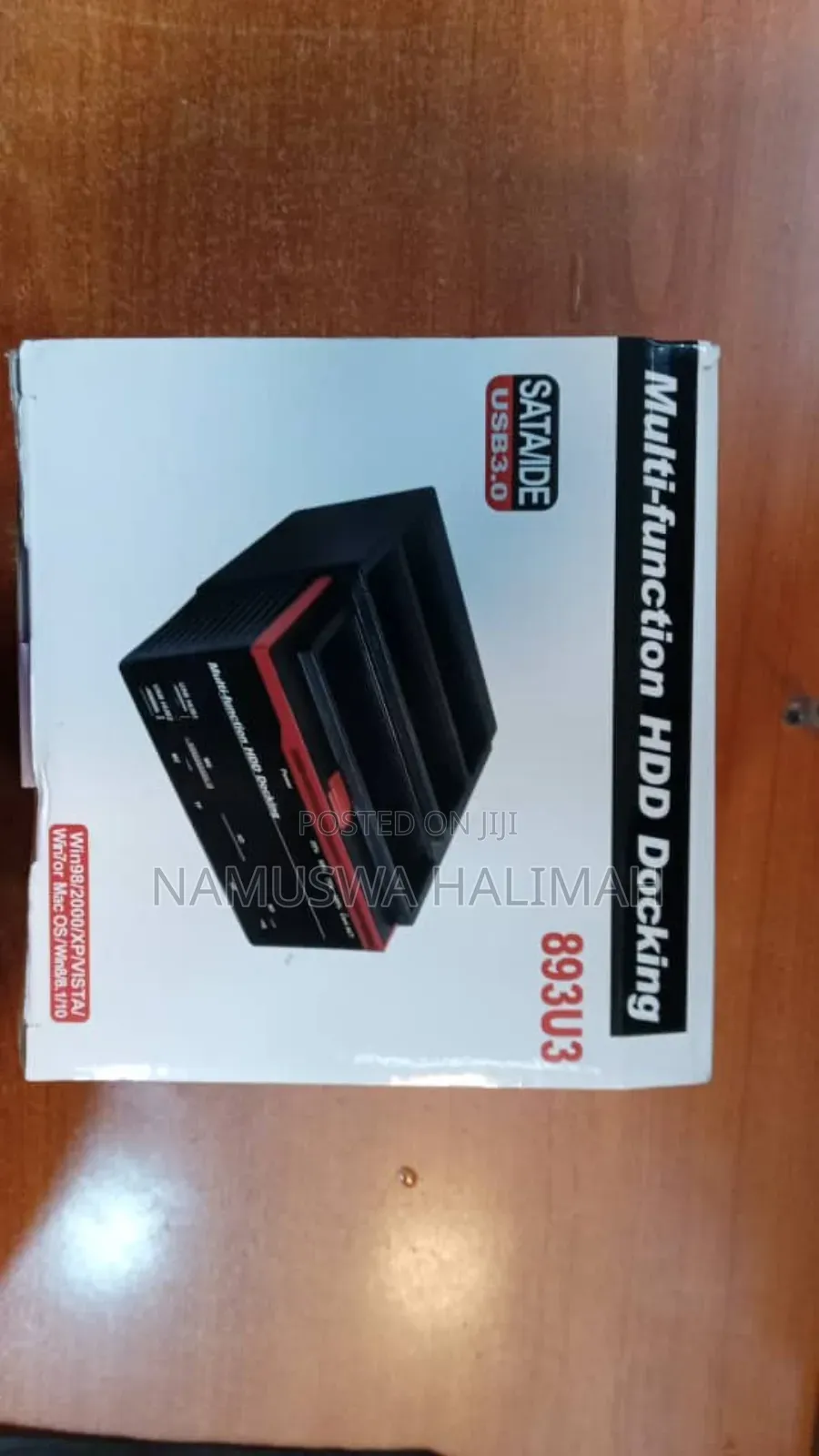 Multi-Function HDD Docking Station, Model 893u3.