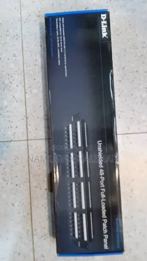 D-Link Unshielded 48-Port Full-Loaded Patch Panel