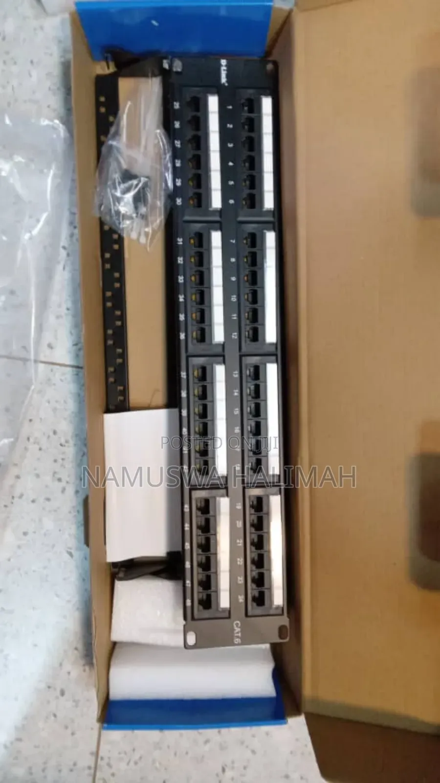 D-Link Unshielded 48-Port Full-Loaded Patch Panel