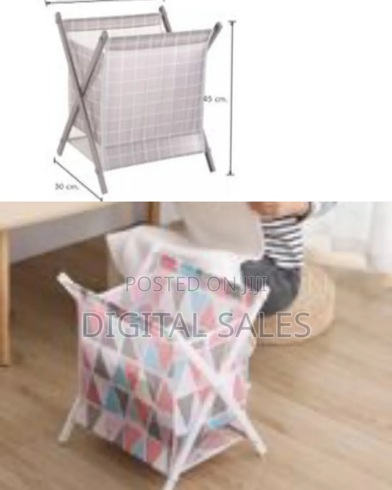Multifunctional Dirty Clothes Basket Foldable Laundry Hamper