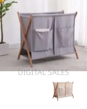 Hamper Storage Bamboo Foldable Laundry Box Stor