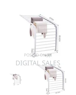 2 in 1, 16 Rail Clothes Airer Clothes Drying Rack