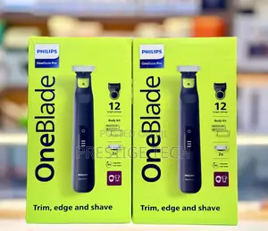 Philips One Blade Pro Hybrid Electric Shaver & Trimmer, Wet & Dry Use