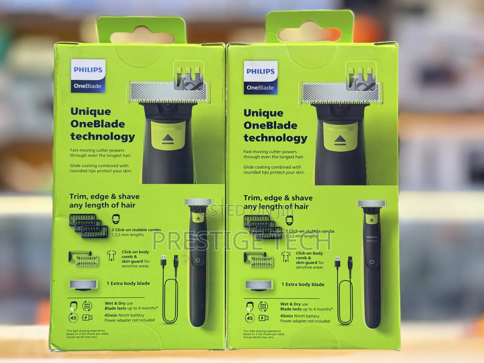 Philips One Blade Face & Body Trimmer Qp2824, Dual-sided Blade