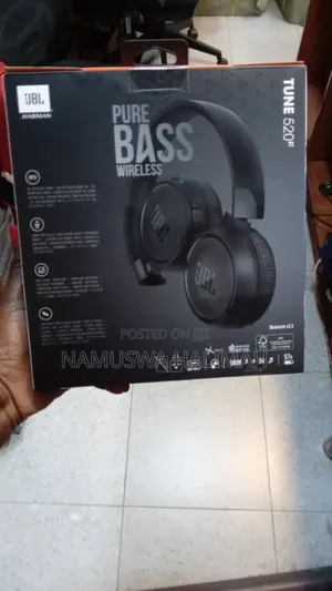 JBL Tune 520bt Wireless on-Ear Headphones.