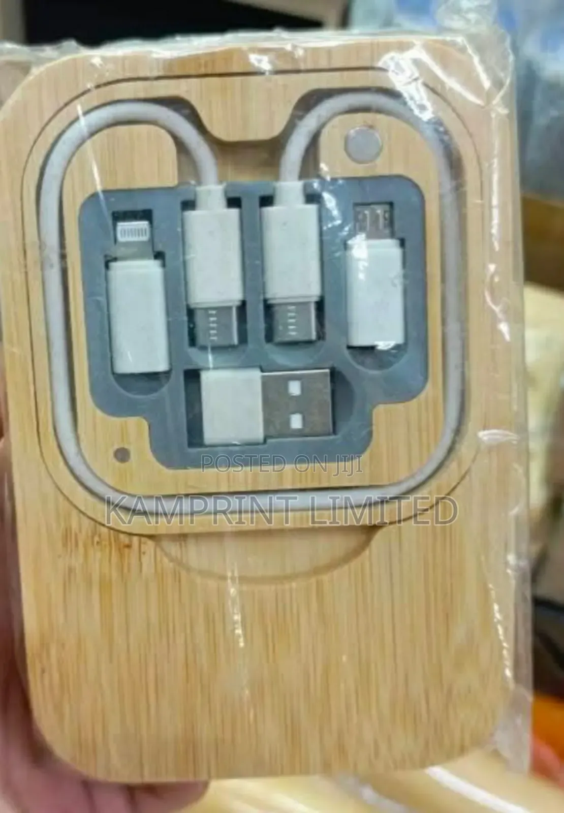 Universal Phone Charger Bamboo