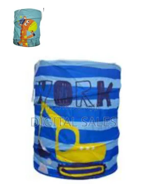45lkids Collapsible Round Waterproof Laundry Hamper, Baby Laundry