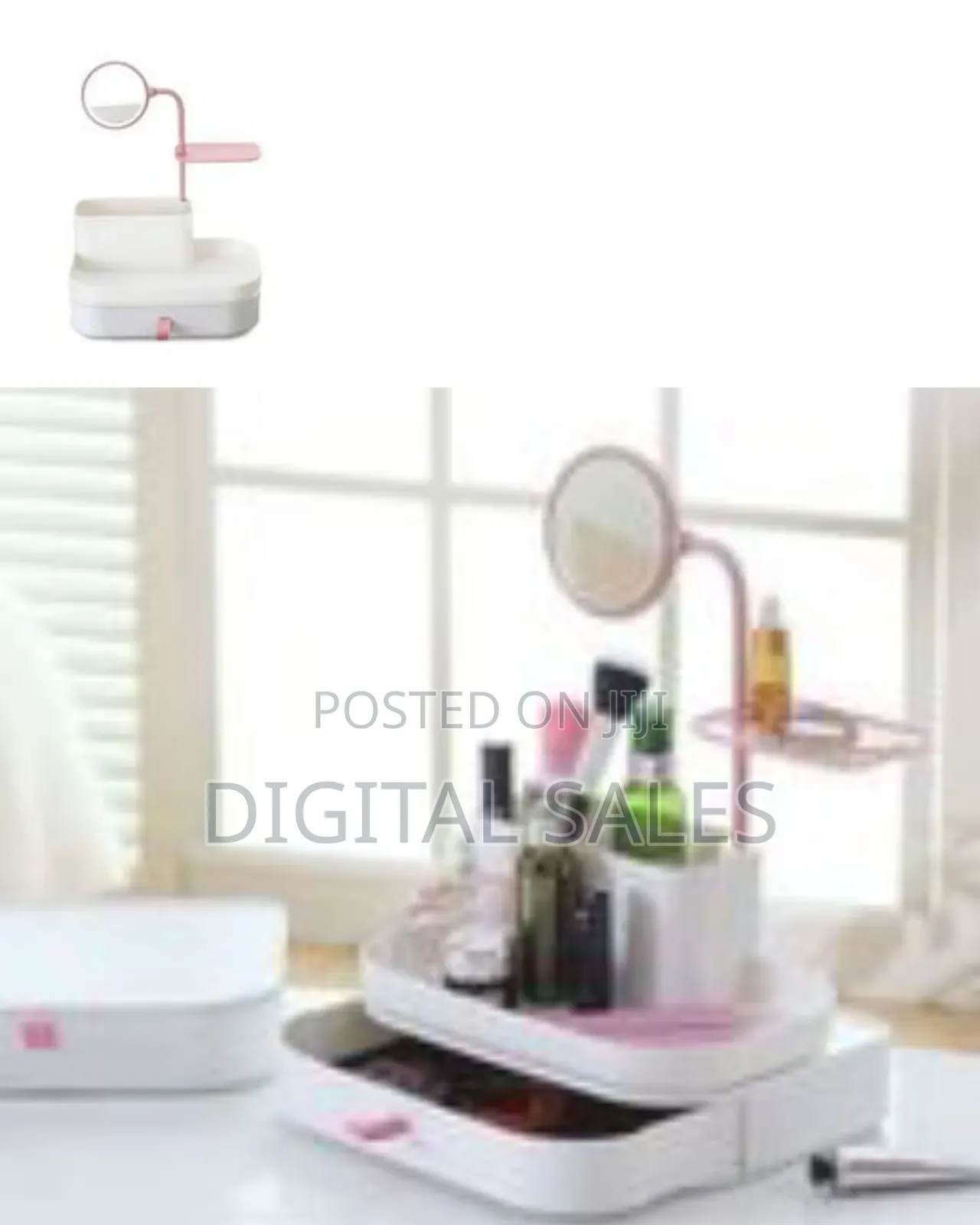 Makeup Organizer With Rotatable