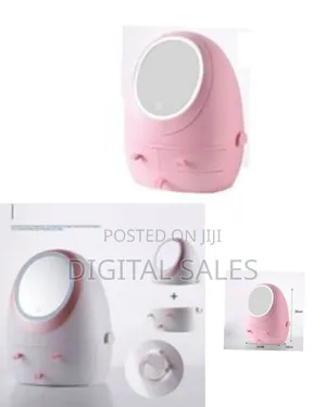 Egg Shape Makeup Organizer, 3 Drawers Cosmetic Storage Box