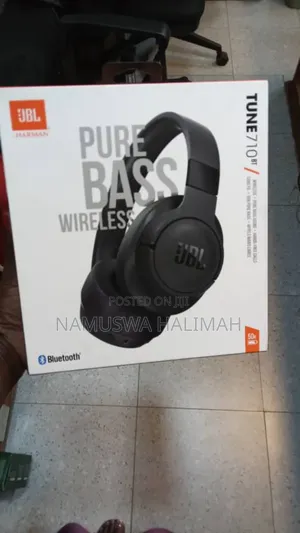 JBL Tune 710bt Wireless Over-Ear Headphones.