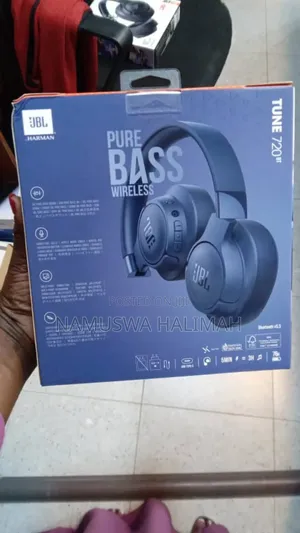 JBL Tune 720bt Wireless Over-Ear Headphones.