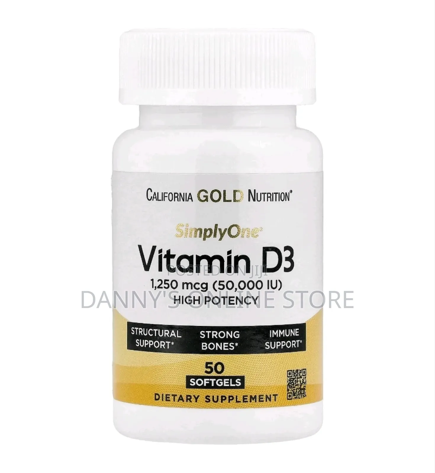 California Gold Vitamin D3 50,000 Iu