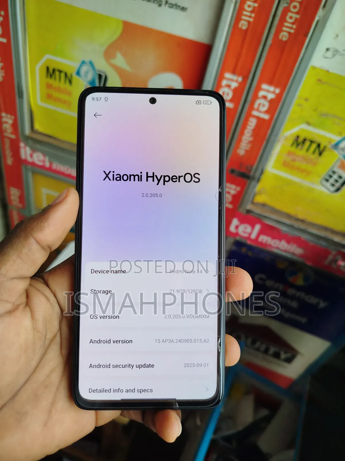 Xiaomi Redmi Note 14 128 GB Black