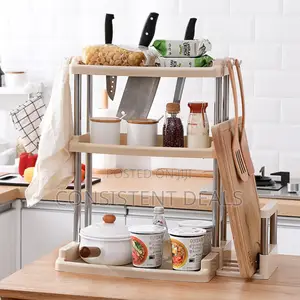 3 Tier Kitchen Plastic Spice Rack