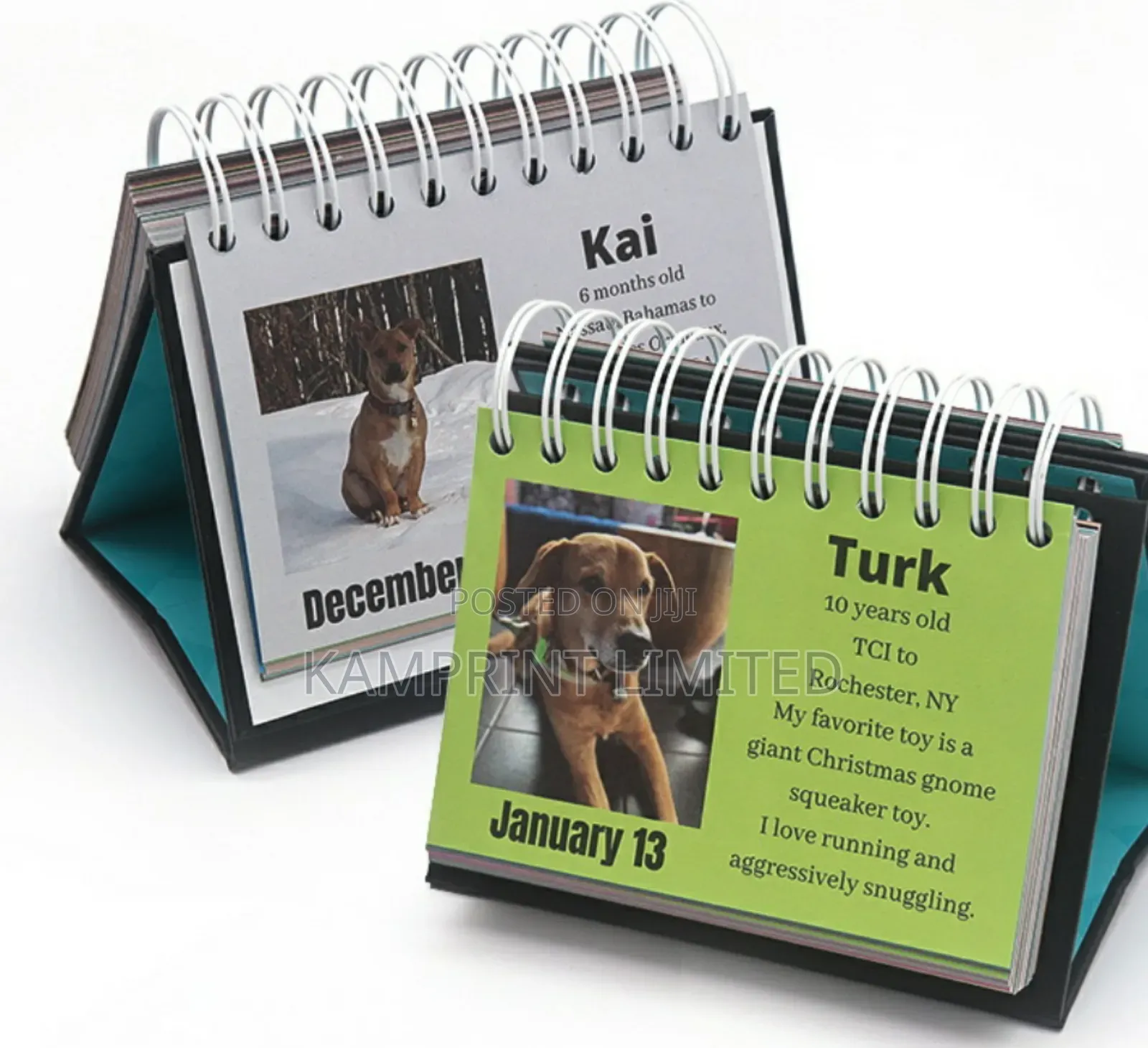Customised Desktop Calendar