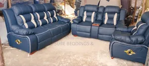 6 Sitters Leather Sofa