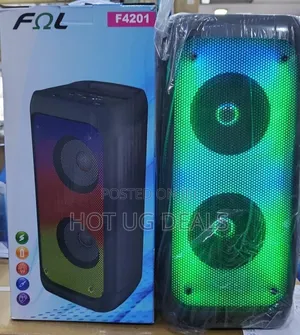 Party Bass Bluetooth Speaker With Usb Flash Port - Black