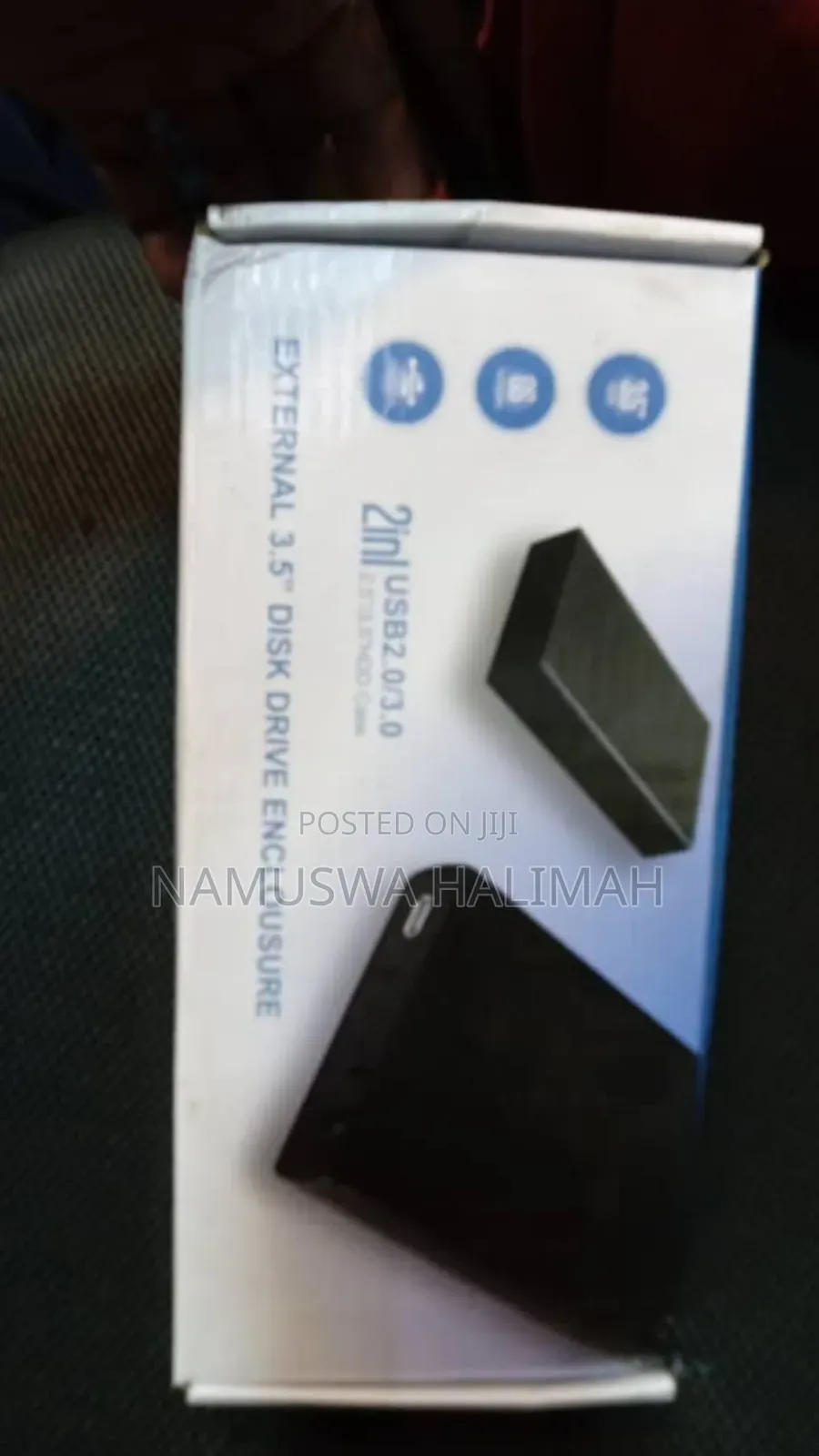 External 3.5" Disk Drive Enclosure