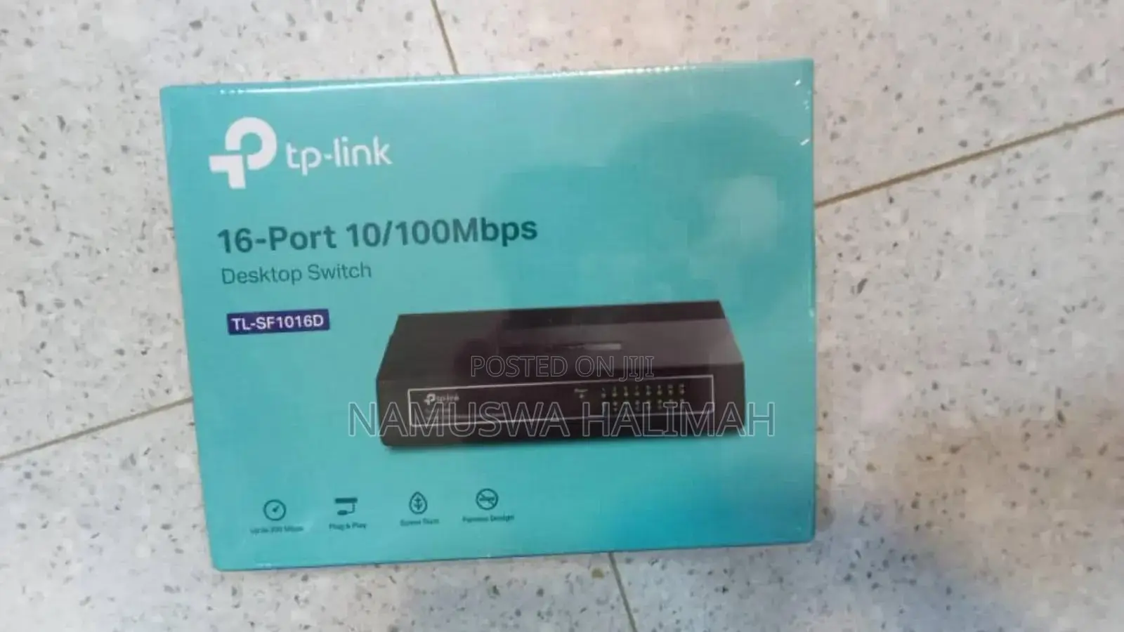 Tp-Link Tl-Sf1016d 16-Port 10/100mbps Desktop Switch.