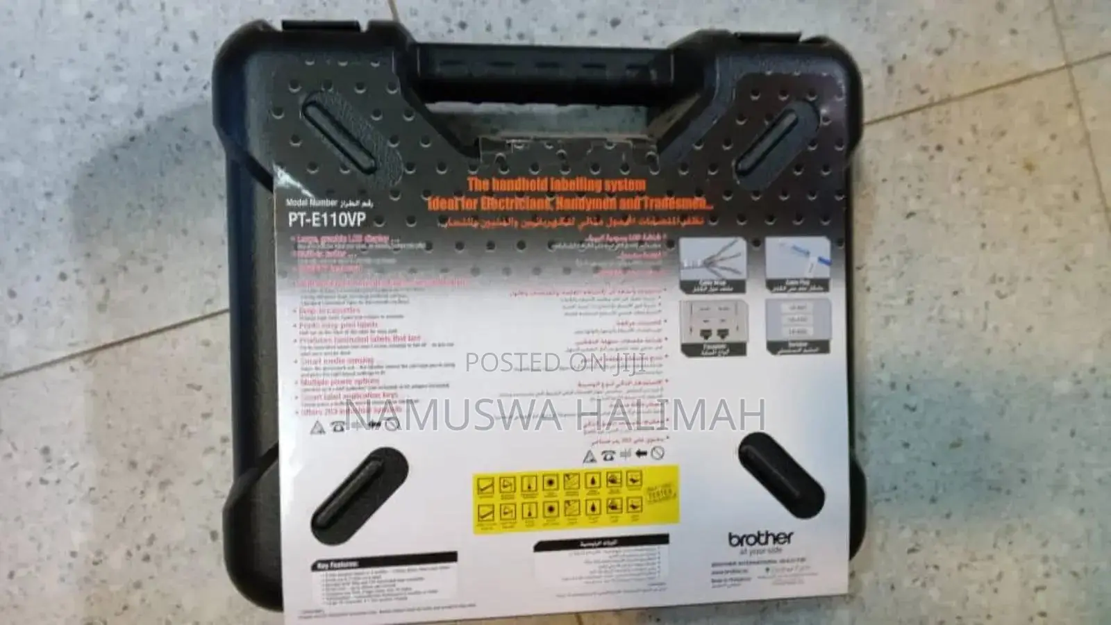 Brother Pt-e110vp Industrial Labelling Tool.