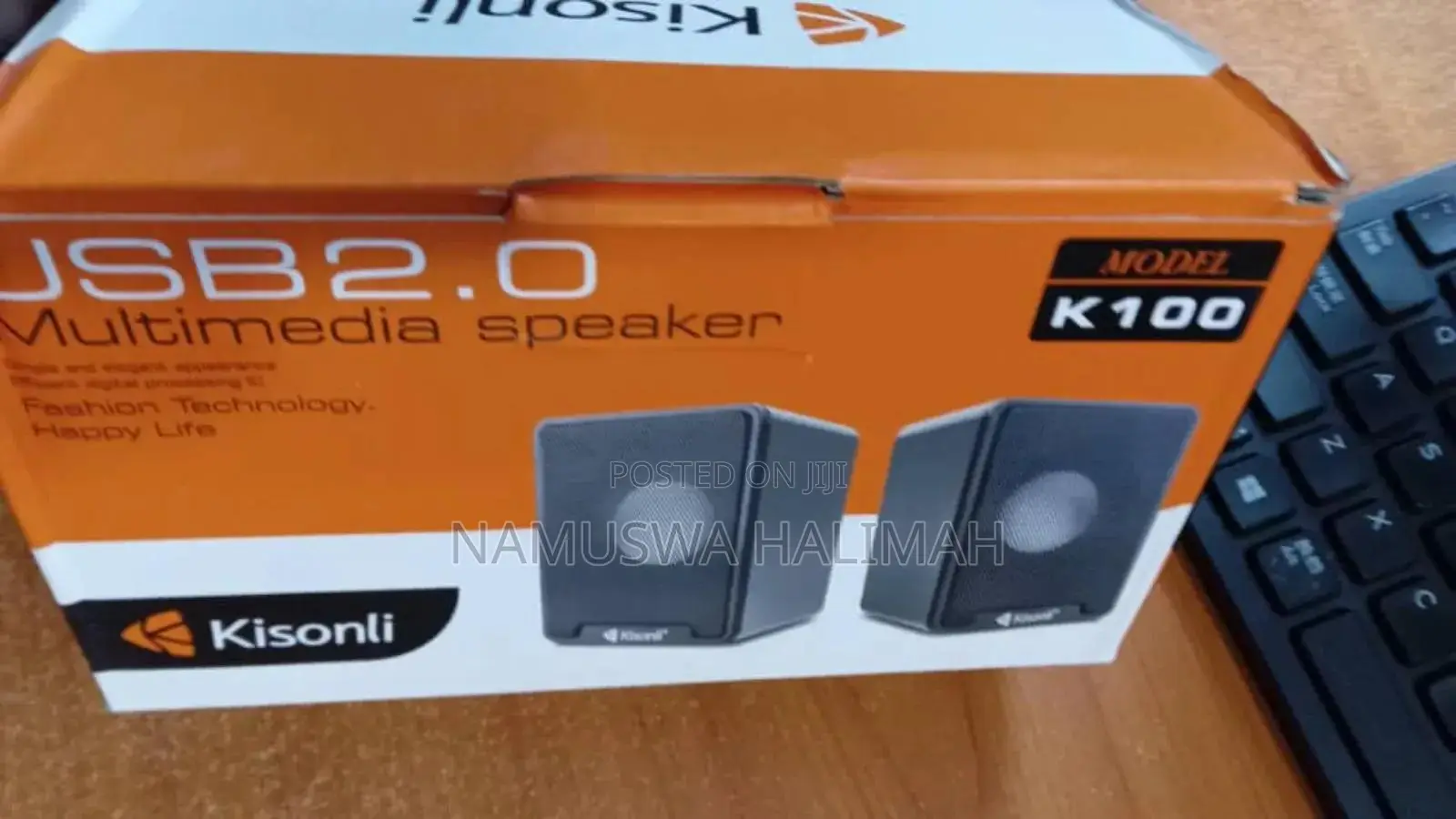 Kisonli Usb 2.0 Multimedia Speaker.