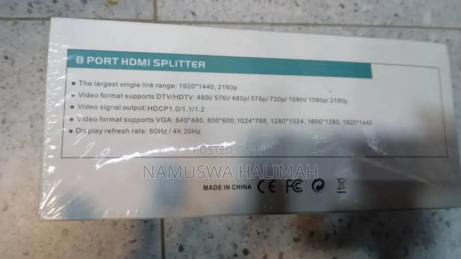 An 8-Port Hdmi Splitter
