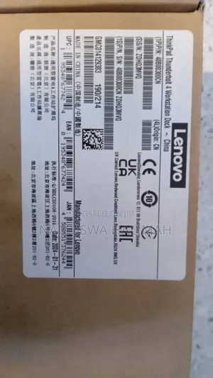 Lenovo Thunderbolt Dock.