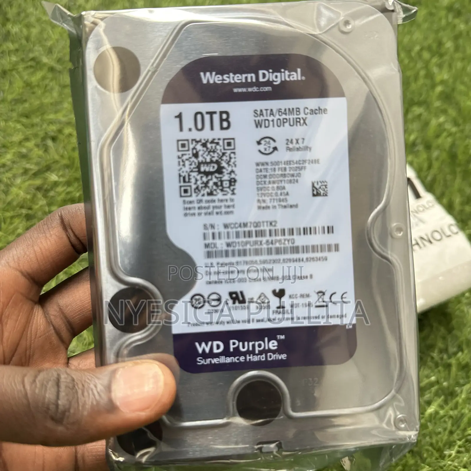 1tb Hard Drive/ Disk Surveillance