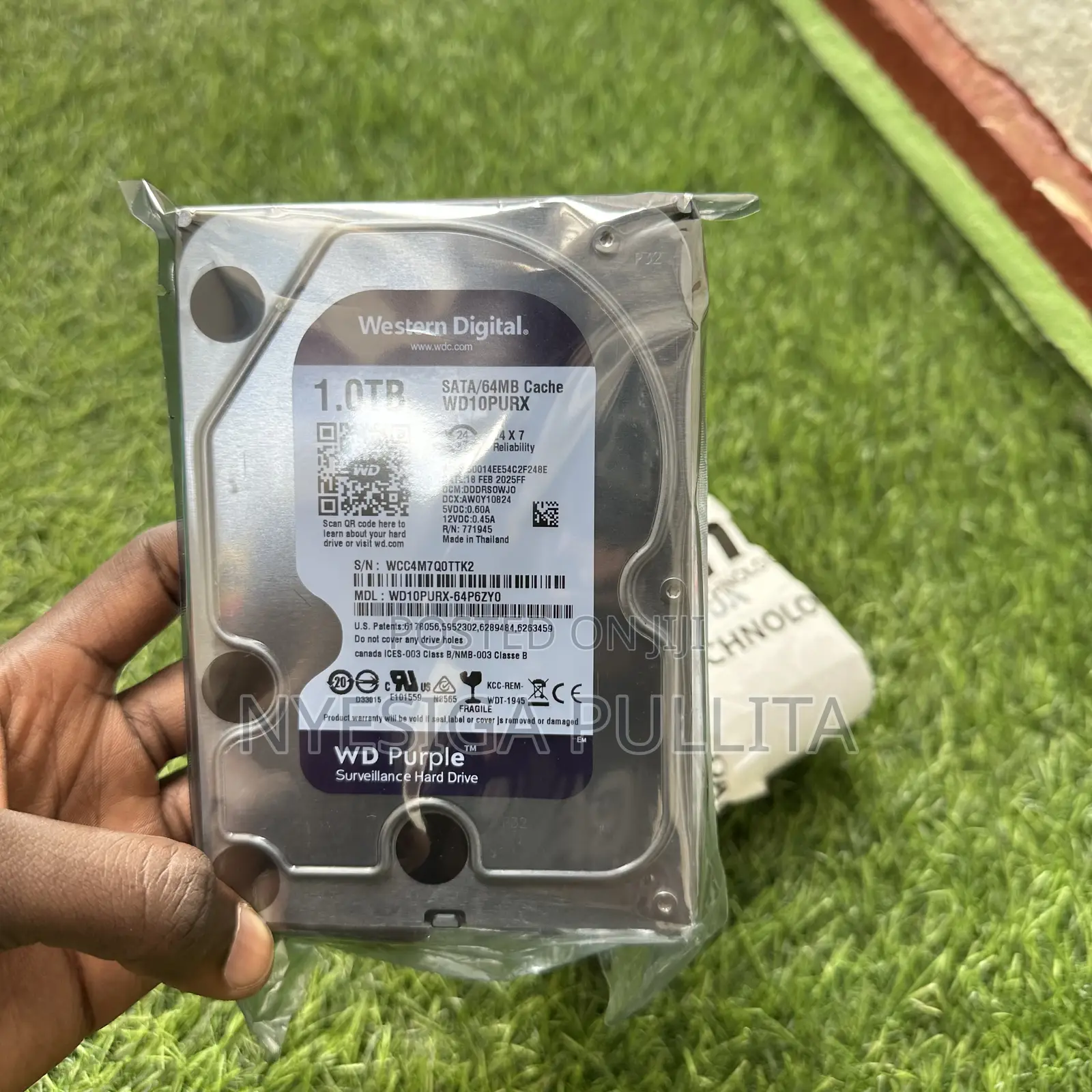 1tb Hard Drive/ Disk Surveillance