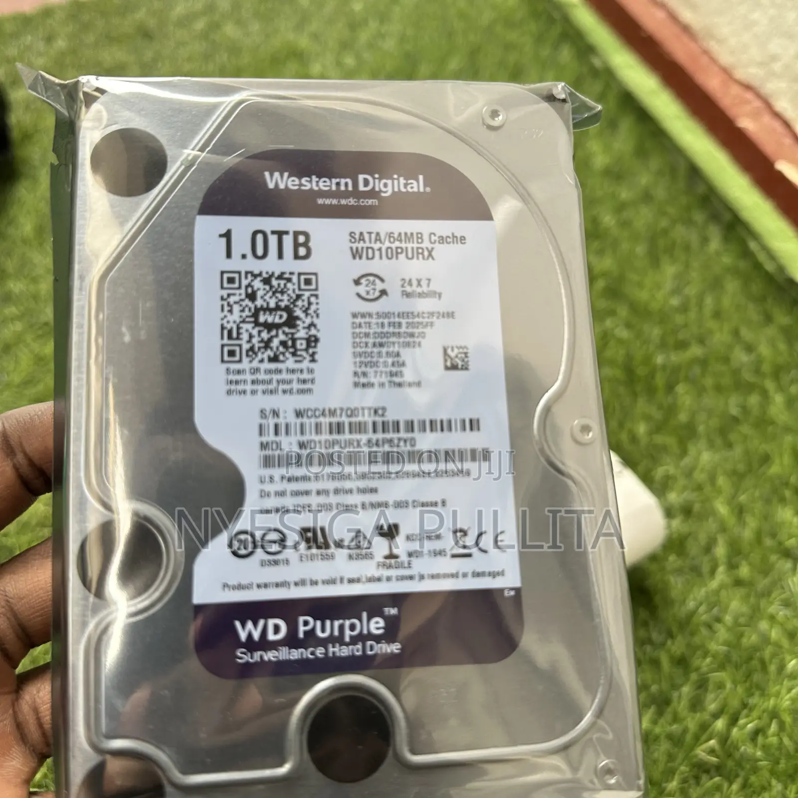 1tb Hard Drive/ Disk Surveillance